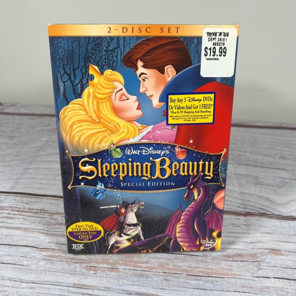 Sleeping Beauty 2-Disc Set Special Edition 2003 NEW Sealed w/ Slipcover DVD
